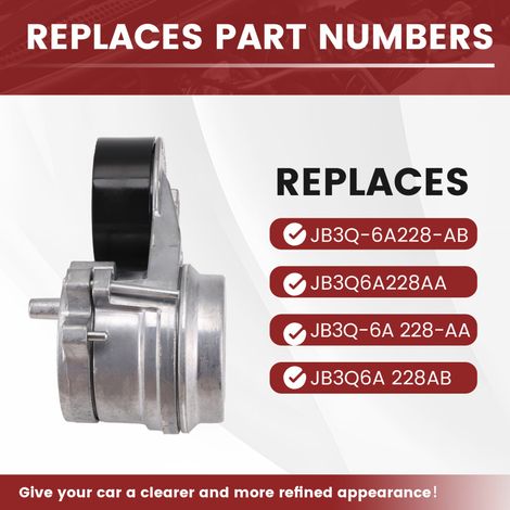Keilriemenspanner JB3Q-6A228-AA JB3Q6A228AB Spannvorrichtung für Ford Ranger T6 MK1 (2018–2021)