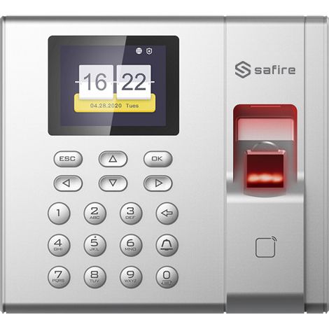 Control Access Presence Fingerprinting Key Card Safire Sf-ac3003kemd-ip