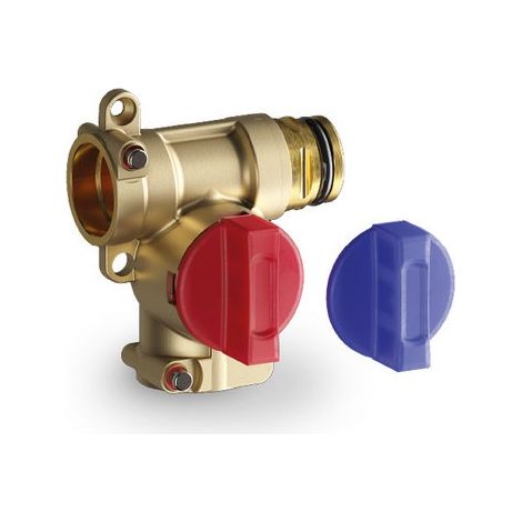 VALVOLA T4 DN10 TEE F13 FFM DX Connessione F13 DN10