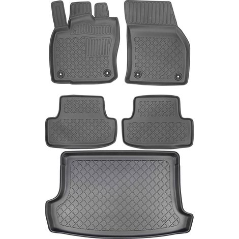 Set di tappetini per auto e tappetino per bagagliaio per Volkswagen T-Roc Crossover dal 12/2017