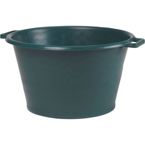 Cuvette Baquet Ronde 50l Verte Eda Robuste Et Polyvalente Pour Jardin Et Travaux - Eda