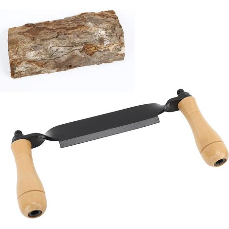 10-piece drawing knife, shaved drawing tool, comfortable handle tree bark peeling tool, efficient for woodworking, bark removal tool (1/5)