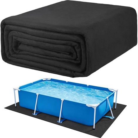Tapis de Piscine épais et Robuste, Protection Contre Les crevaisons, Prolonge la durée de Vie du revêtement, Tapis épais sous la Piscine pour la Maison, la Cour, la pelouse, Le Patio (1/5)