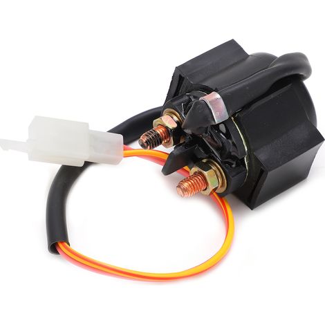 Relais de démarreur 12V en alliage d'aluminium pour GY6 50cc 70cc 110cc 125cc 150cc 250cc Quad (1/5)