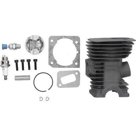 1 Kit Cylindre Piston Bougie Joint 40mm pour Scie à Chaîne Husqvarna 340 345 Jonsered (1/5)