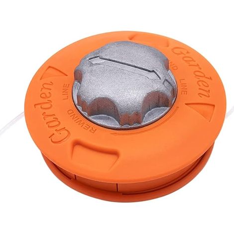 Tête de coupe M10 x 1,25 - Gauche - Avec pointe automatique - Double fil - Fil en nylon - Pour débroussailleuse à essence (1/5)