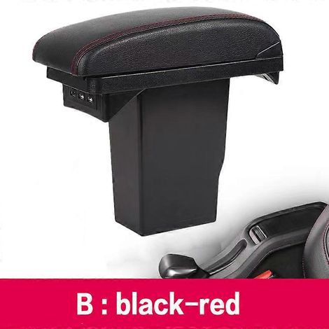 Per Peugeot 2008 Bracciolo Scatola Retrofit Accessori auto Speciale Bracciolo Auto Braccio USB Dettagli Interni Scatola Portaoggetti Centrale (1/4)