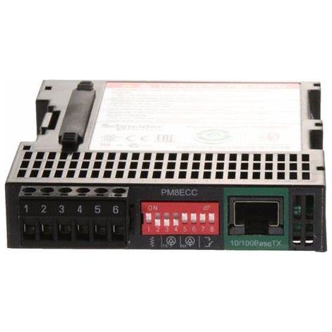 Modulo di comunicazione Ethernet Schneider PM8ECC Powerlogic per pm8xx