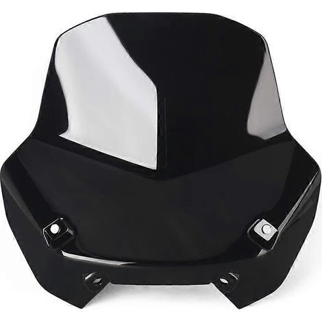 Rehausseur de pare-brise élargi pour moto BMW R 1300 R R1300R R1300r 2025 2026 Noir