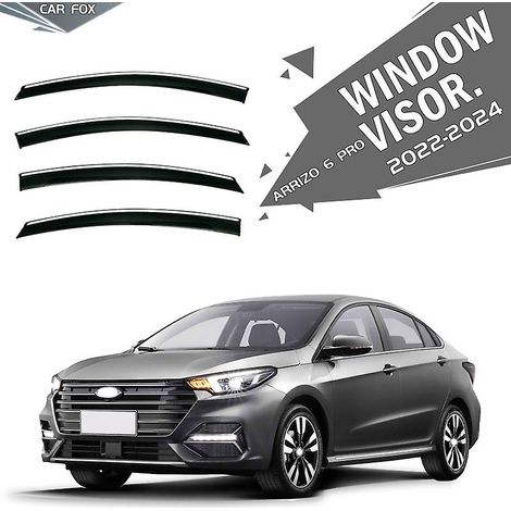 Déflecteurs de pluie pour vitres de voiture, accessoires pour Fownix Arrizo 6 Pro 2022-2024, déflecteurs de vitres, 4 pièces ( ) (1/5)