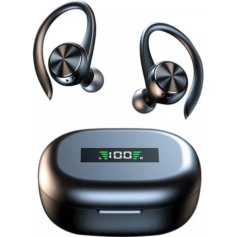 Casque sans fil Bluetooth 5.0 supra-auriculaire, écouteurs stéréo antibruit (1/4)