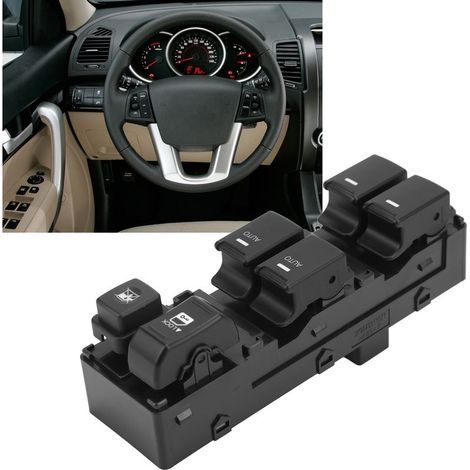 Commutateur de commande de fenêtre électrique de voiture double AUTO 935732P200 remplacement pour KIA Sorento 2010 2011 2012 (1/5)