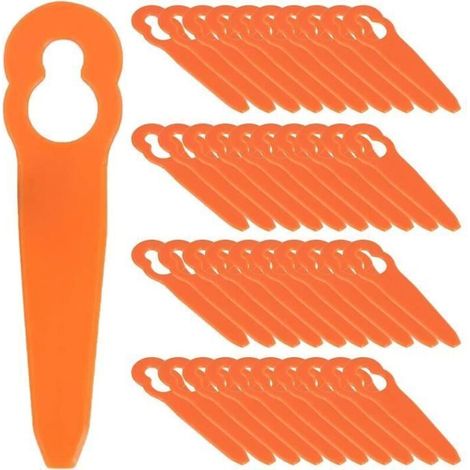 STIHL PolyCut 2-2 and 3-2 trimmer replacement plastic blades - 100 pieces (1/4)
