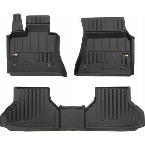 ALFOMBRAS Y FELPUDOS DE GOMA BMW X6 E71 2007-2014 3D TROUGH (1/5)