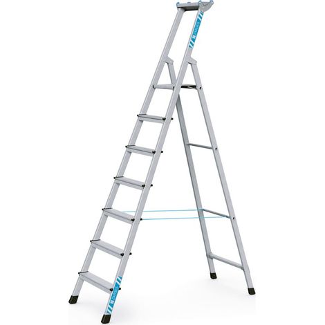 ZARGES XLstep S - LM-Stufen-Stehleiter 7 Stufen (1/5)