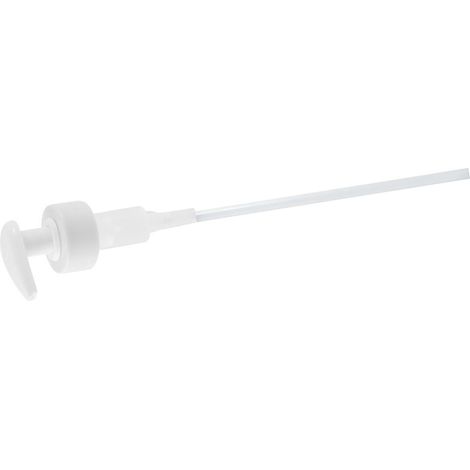 Gallonen-Pumpspender für Gewürzflaschen, Kunststoff-Küchenbedarf, Weiß, Kaliber 2,9 cm / 1,1 Zoll (1/5)