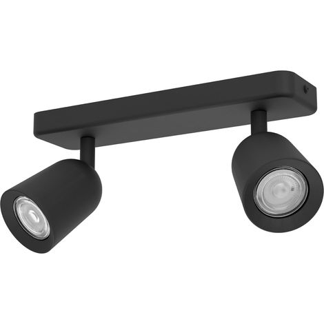 Plafonnier Camaldoli, 2 spots orientables, lampe de plafond pour salon (1/5)