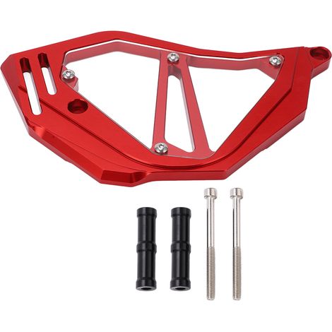 Carter de pignon avant CNC protection chaîne moto remplacement pièce pour NC700S X XD 2012‑2016 Rouge (1/5)