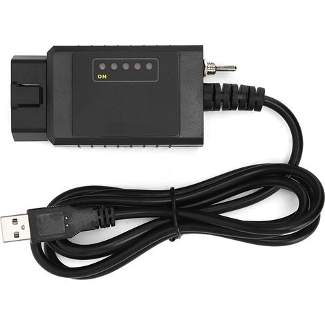Adaptateur OBD2 USB modifié pour diagnostic Ford MS CAN HS CAN et Mazda, compatible Forscan (1/5)