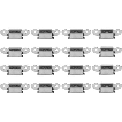 16Pcs 3D Printer Hot Bed Clips Glass Platform Fix Clamp Accessories for Creality Ender 3