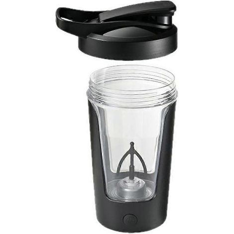 Gobelet mélangeur électrique pour protéines, rechargeable par USB, avec fonction mixage automatique et une capacité de 44 cl (15 oz). (1/5)