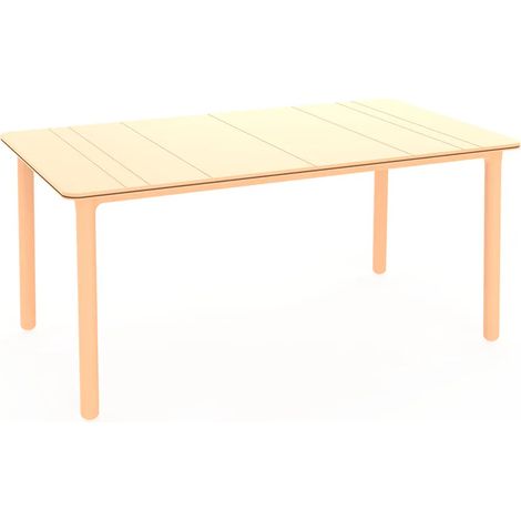 tavolo da giardino garbar noa resistente UV 160x90 cm