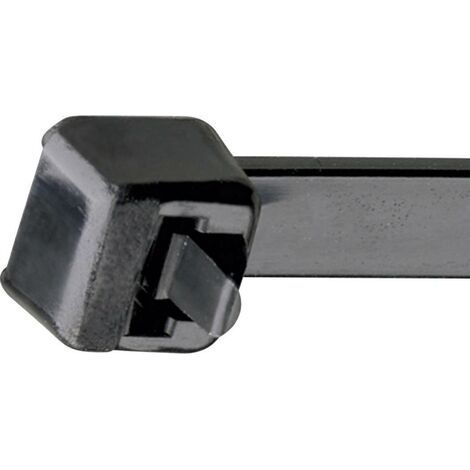 Panduit RCV580XL PRT3S-C0 Serre-câble 292 mm 4.80 mm noir réouvrable, avec fermeture à levier, stabi (1/5)