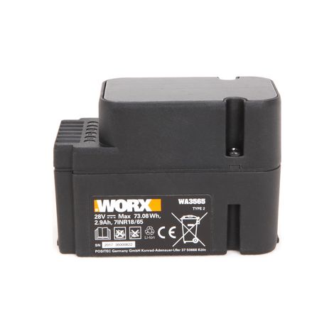 ORIGINAL WORX robot tondeuse WG798E 2.9 Ah 28 V WA3565 batterie lithium-ion