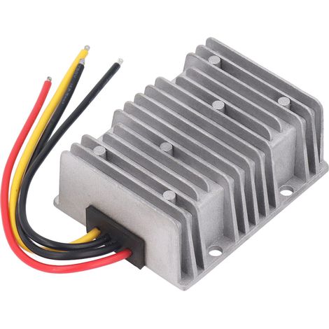 Convertisseur abaisseur DC non isolé 414W 36V/48V vers 13.8V 30A étanche IP67 boîtier aluminium résine (1/5)