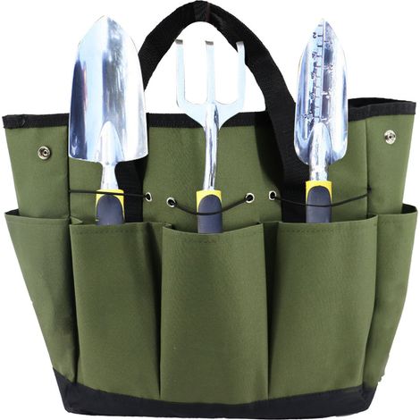 Borsa da giardinaggio, borsa per attrezzi da giardinaggio, borsa da giardino, borsa per riporre gli attrezzi da giardinaggio, borsa Oxford, borsa per riporre gli attrezzi da giardinaggio, borsa per pr (1/2)