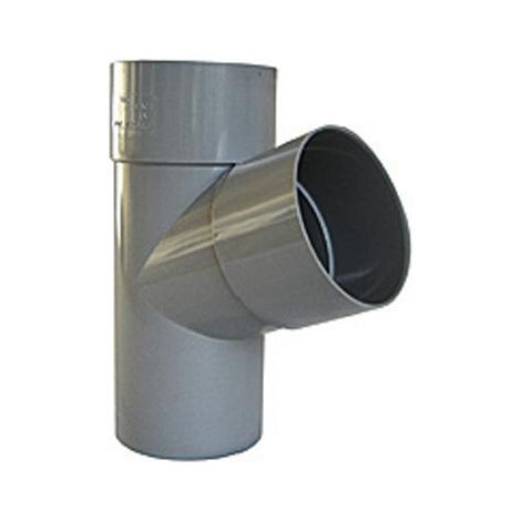CULOTTE PVC A 67.30° POUR EVACUATION MALE FEMELLE 100 (1/3)