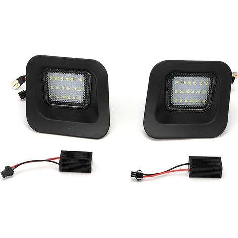 LED-Kennzeichenbeleuchtung, 7000K LED-Kennzeichenlampe mit Decoder, passend für die Modelle 1500, 2500 und 3500 der Baujahre 2003 bis 2018. (1/5)