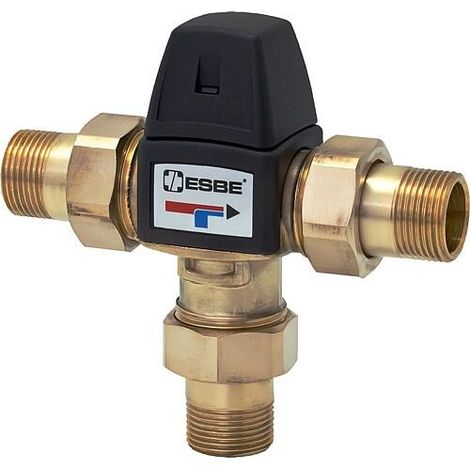 Vanne thermostatique ESBE, type VTA 322, 35-60°C, DN20 (3/4")AG, Kvs 1,5