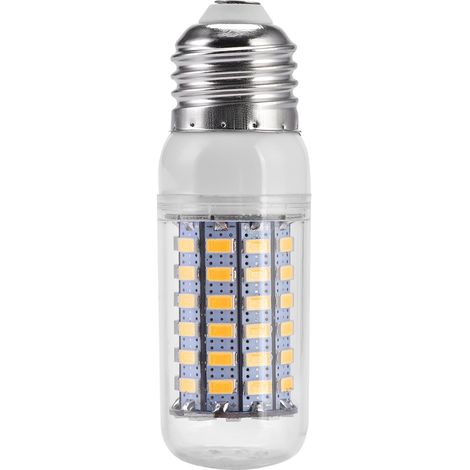 Ampoule Led E27 9W 69LED 5730SMD Haute Luminosité Blanc Chaud Pour Intérieur Maison Bureau - 1 Pièce (1/5)