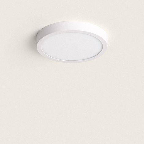 Plafoniera LED 18W Circolare Superslim CCT Selezionabile Ø205 mm Selezionabile (Caldo-Naturale-Freddo) (1/4)