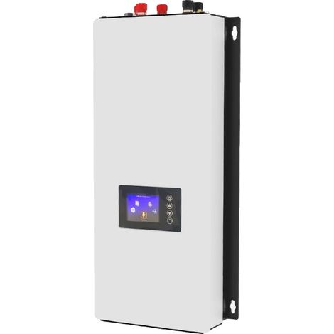 Solar-Netzanschlusswechselrichter, Automatisches Umschalten, Echtzeitüberwachung, Weiß, Kein WiFi-b, 22-65V-a (1/2)