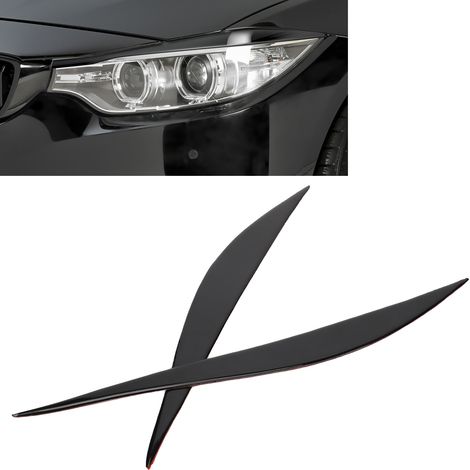 BMW 3er F30 2013-2015 Fahrzeugmodifikation: Scheinwerferblenden in Klavierlack-Optik (Paar) (1/5)