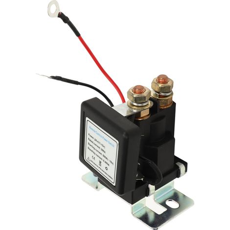 Disjoncteur de batterie automobile, interrupteur de coupure de batterie principale à courant élevé, avec 2 télécommandes, 24 V (1/5)