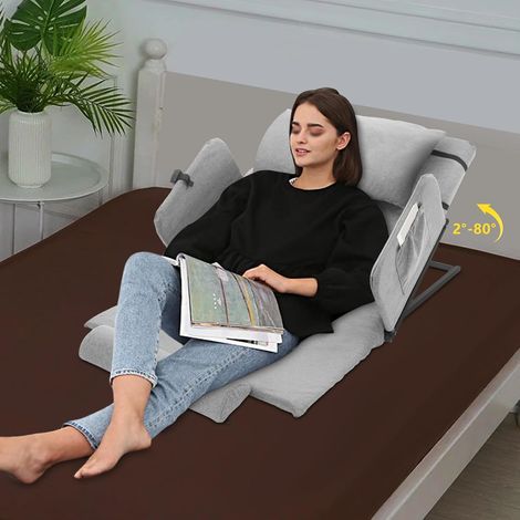 Lit réglable électriquement, angle réglable du dossier du matelas, lit de soins intelligent, personnes âgées, personnes handicapées disponibles, 120 73cm (1/5)