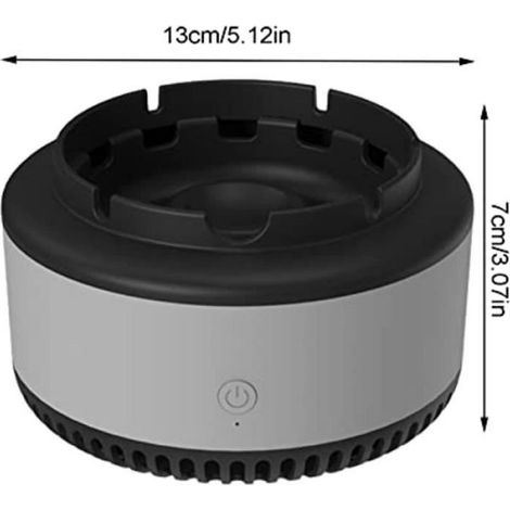 Cendrier Électronique Sans Fumée, Cendrier Intelligent Multigrade Avec Purification De l'Air, Capteur Intelligent Multifonctionnel (1/4)