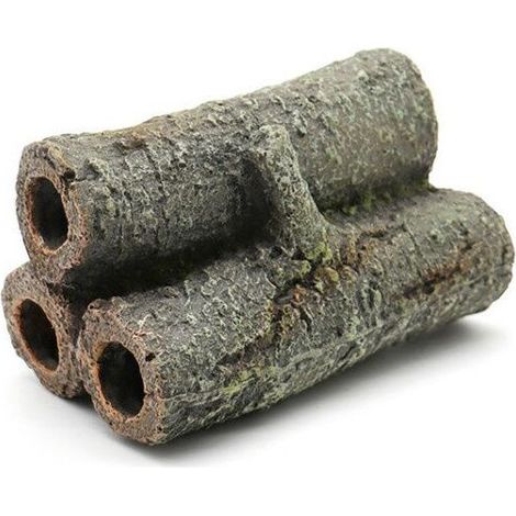 Set 4 pezzi Amtra Deko Shrimp Playground Tubes decorazione per acquari