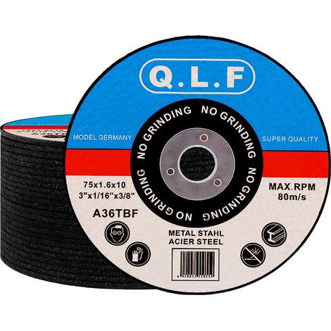 26PCS Disque Découper pour Meuleuse d'Angle,Disque a Tronconner 76mm (1/5)