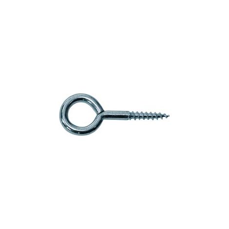 OCCHIOLO CON VITE PER LEGNO- - mm.17x50 - ø mm.2,5x20 - 200 pezzi PUCCIONI