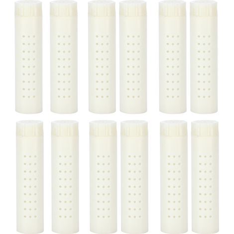 12 pièces cages à reine en plastique, couvercle de protection, tasses d'élevage, matériel apicole pour apiculteur (1/5)