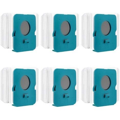 FENOPLASTICAUlisem6 Pièces Sac à Poussière Clean Station pour Samsung Bespoke Jet VCA-ADB95, Sacs de Rechange pour Aspirateur, Sacs d'Aspirateur, Accessoires pour Aspirateurs (1/4)
