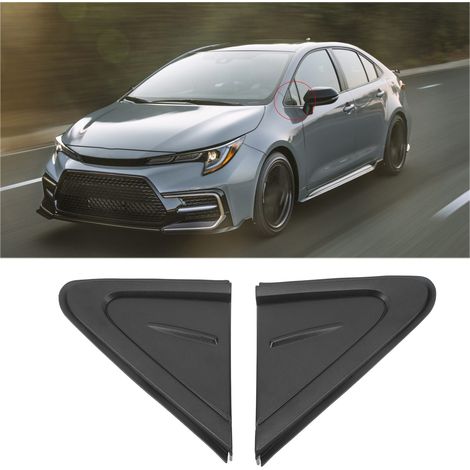 Dreieckige Außenspiegelblenden, kompatibel mit Toyota Corolla 2019, 2020 und 2021 (Teilenummern: 60118-02370 und 60117-02370) (1/5)