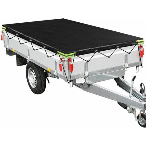 212 x 123 x 8 cm trailer cover for 500–750 kg (1/5)