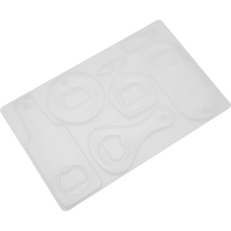 DIY Beer Bottle Opener Silicone Mold, Crystal Epoxy Resin Mold, Easy to Unmold, for Craft Creations (1/5)