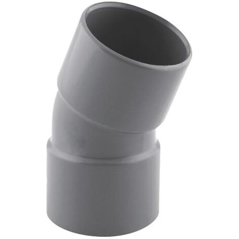 Coude PVC à 22°30 FF Ø 32 -NF- Le lot de 10
