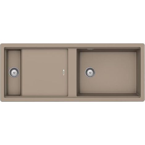 Schock Einbauspüle Cristadur Prepstation D-150 A Green Line Twilight TWI Exzenterbedienung (1/3)